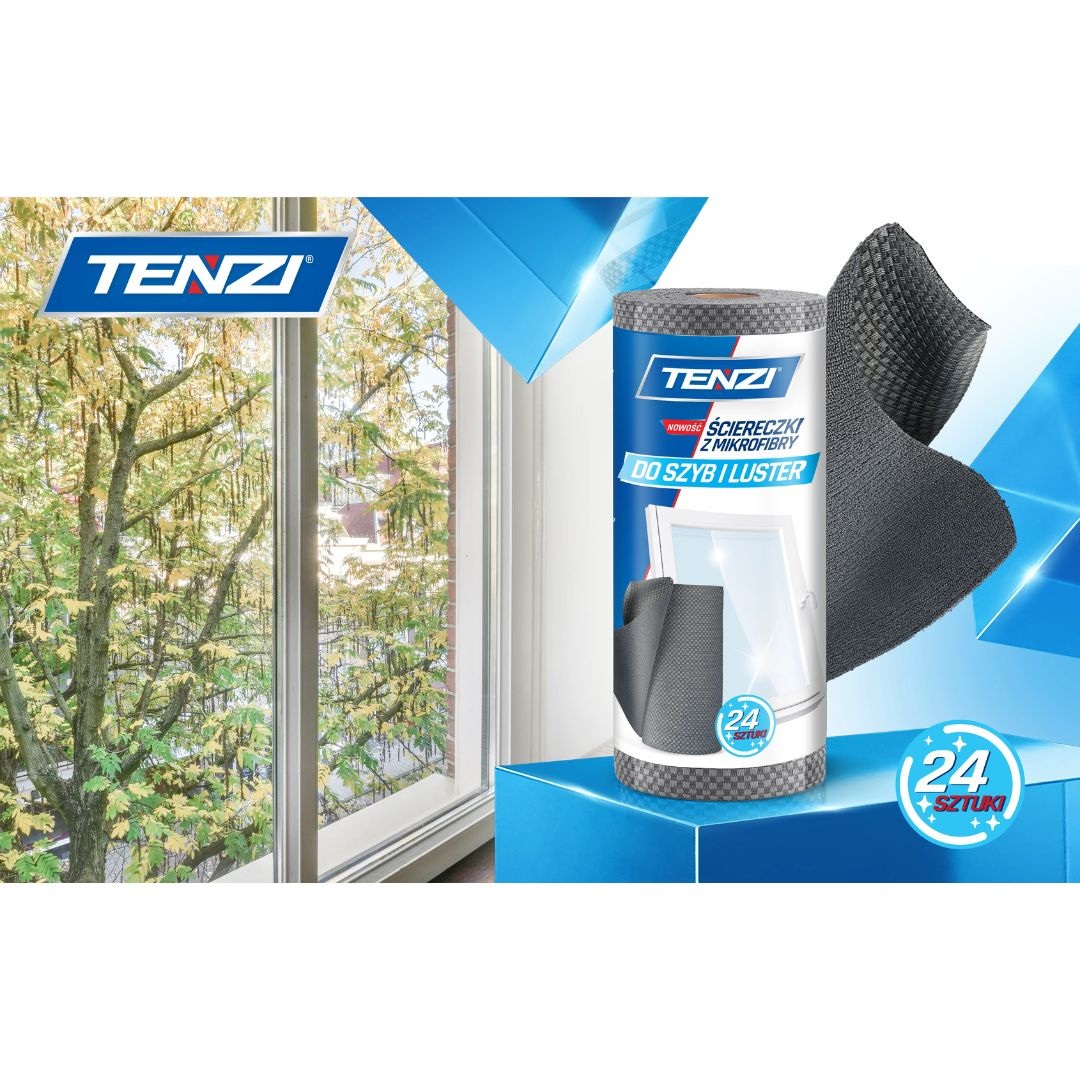 Umanjena slika proizvoda Mikrofiber krpe u rolni za staklene površine i ogledala