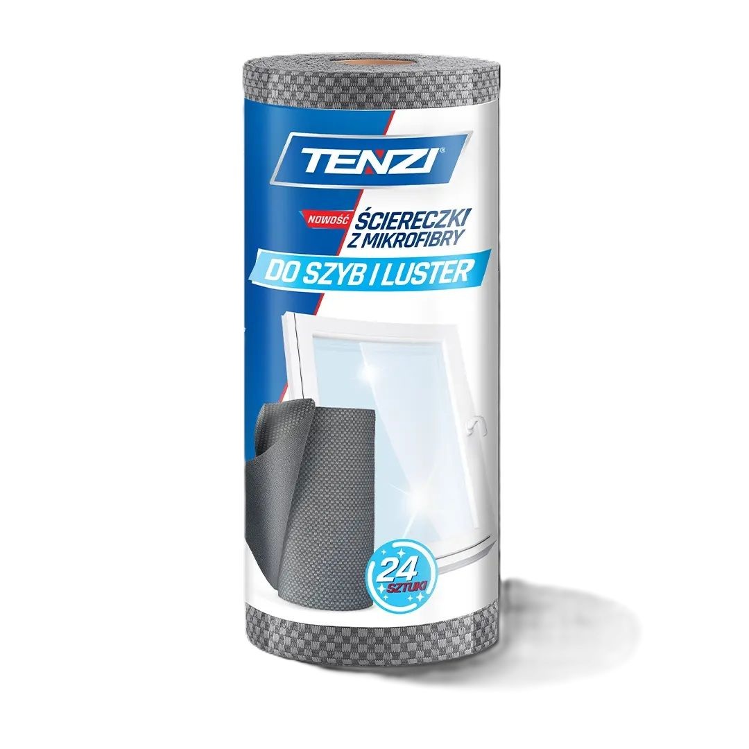 Mikrofiber krpe u rolni za staklene površine i ogledala