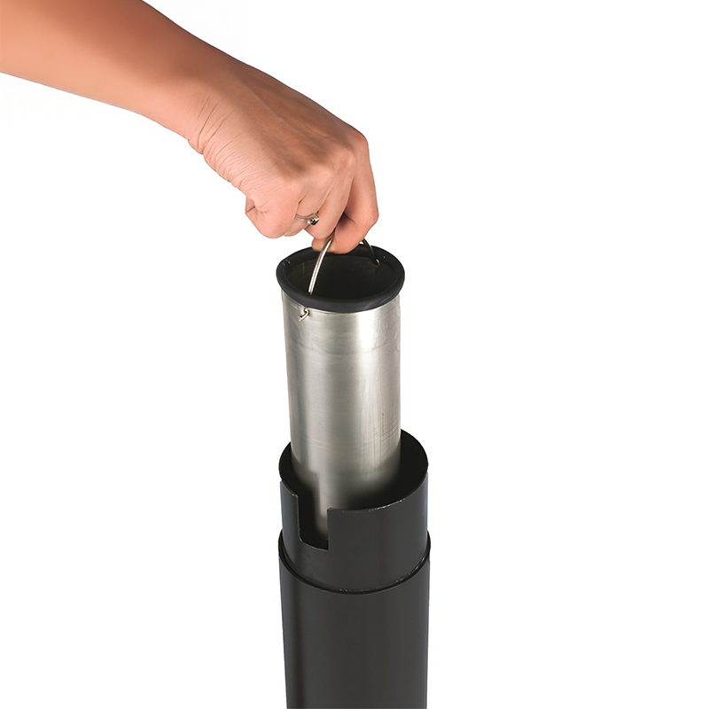 Umanjena slika proizvoda Samostojeća metalna pepeljara Dome