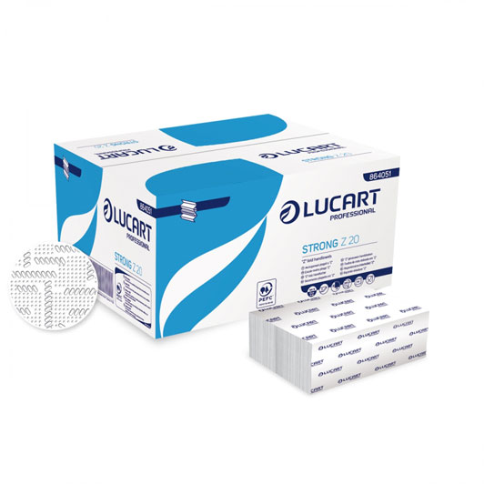Savijeni ubrus za ruke Lucart Strong Z20