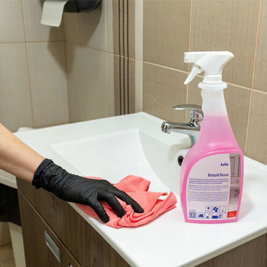 Umanjena slika proizvoda Sredstvo za čišćenje i održavanje sanitarija i uklanjanje kamenca Betazid Rosso - 10 litara