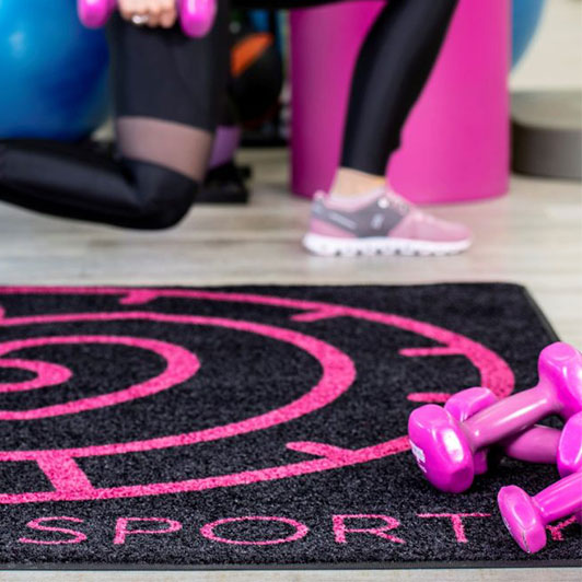 Umanjena slika proizvoda Unutrašnji otirač sa logotipom Print