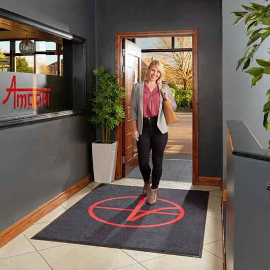 Umanjena slika proizvoda Unutrašnji otirač sa logotipom Print