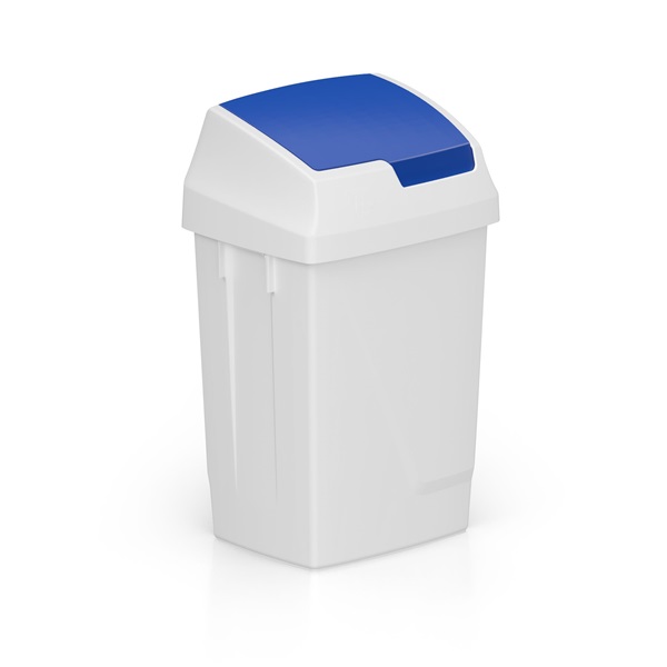 kanta za selektivno skupljanje smeća sa plavim poklopcem